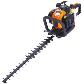 26cc 2-Cycle Gas-Powered Hedge Trimmer with 24-Inch Double-Sided Recoil Start Blade